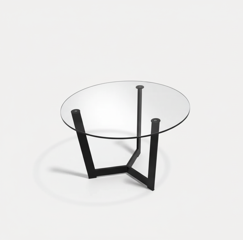 Τραπεζάκι Σαλονιού Symbol Crystal Ǿ60