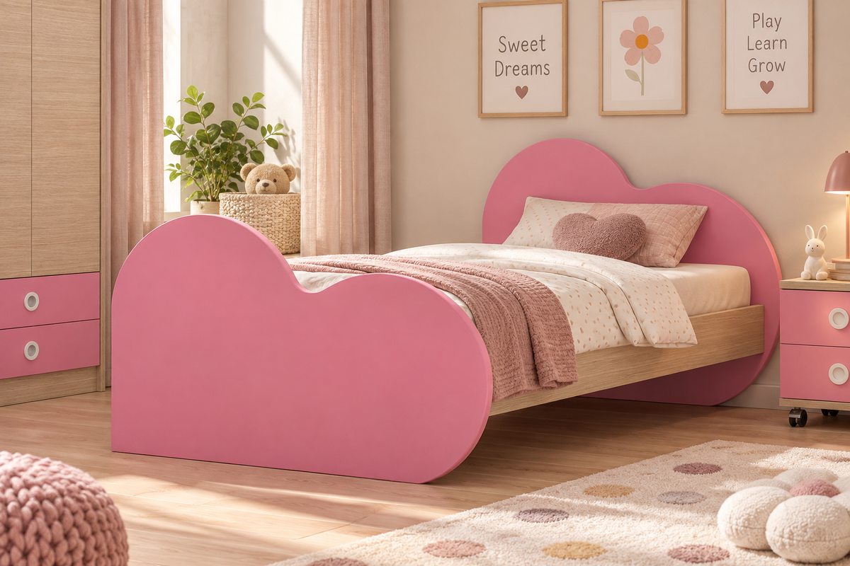 Παιδικό Κρεβάτι Rosy Fairytale