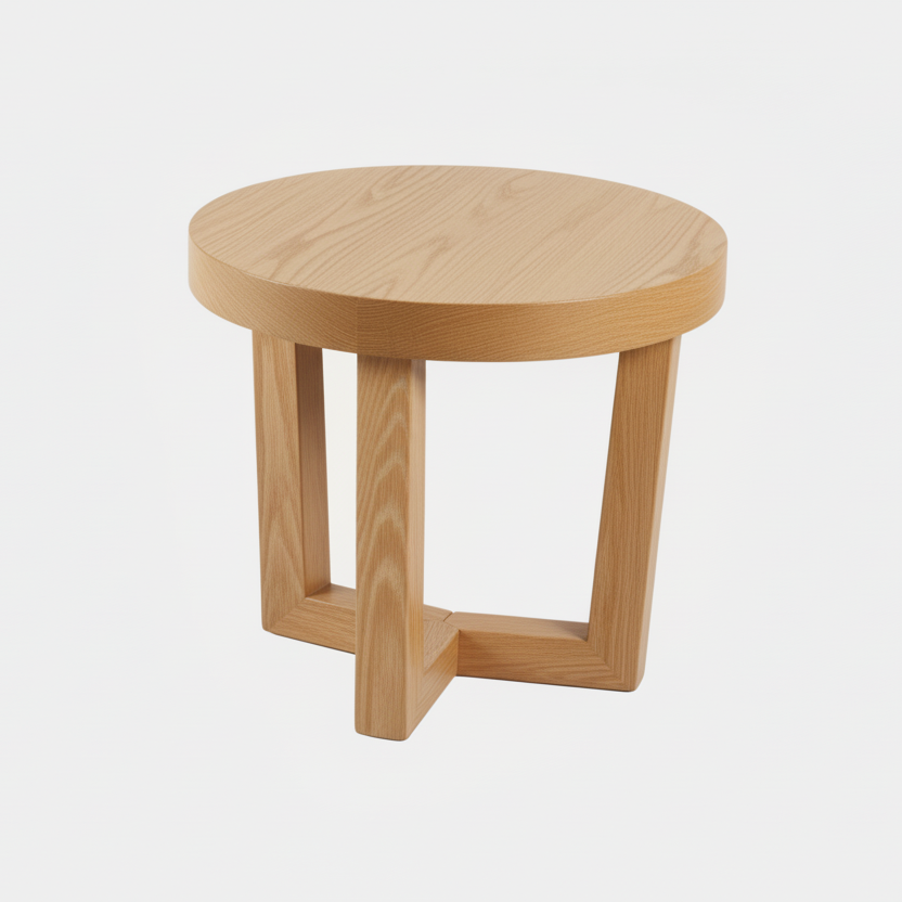 Τραπεζάκι Σαλονιού Symbol Wood Ǿ49